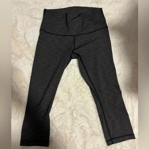 Lululemon wunder under cropped leggings